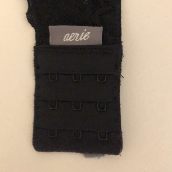 Aerie strapless black lace push up bra - Picture 5 of 5